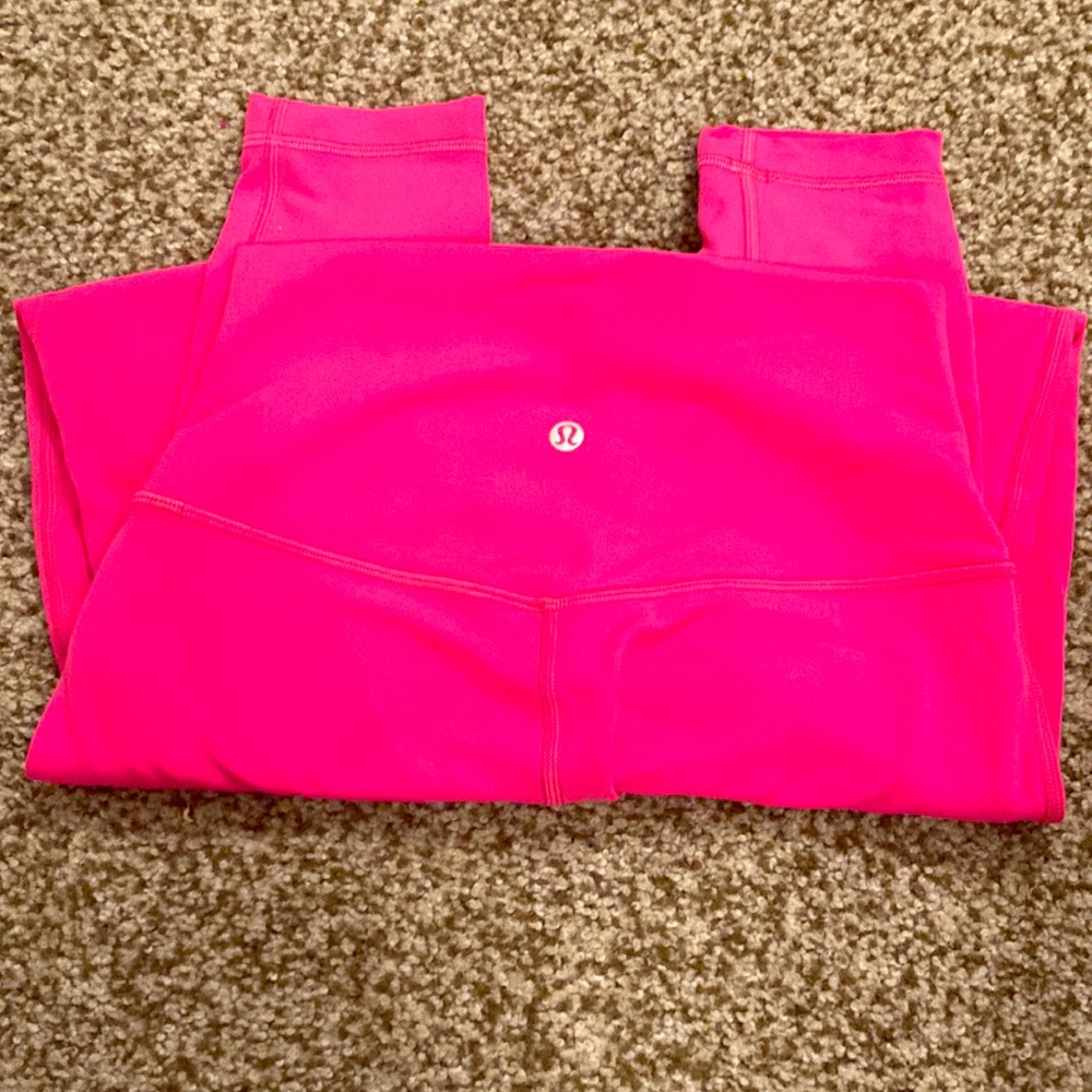 Lululemon  SONIC PINK align leggings 28”